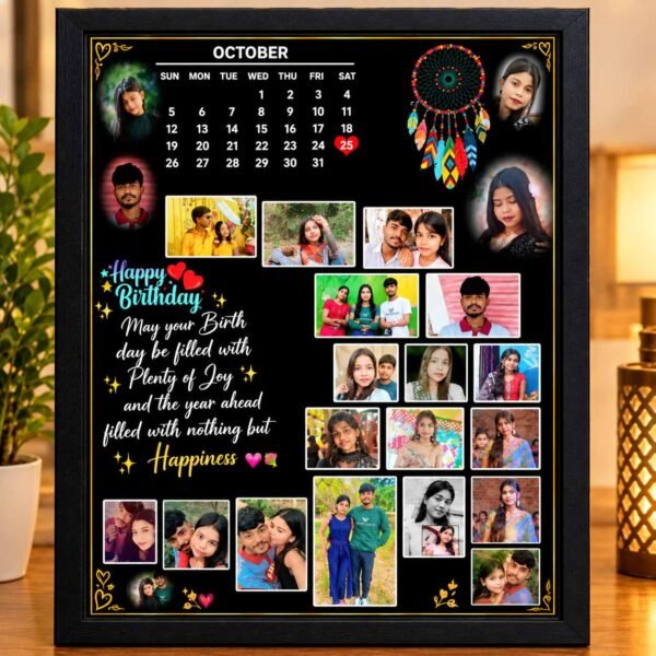 Large number of Photoframe customised for Birthday